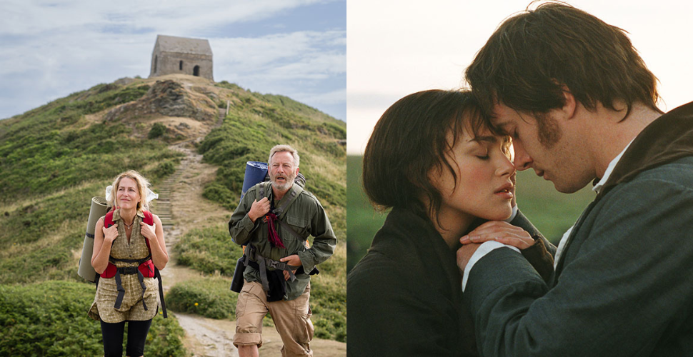 A photograph from The Salt Path and Pride and Prejudice